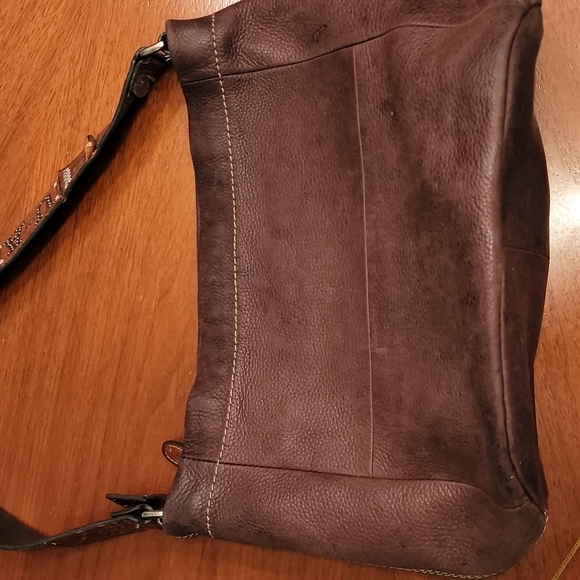 Vintage Fossil ALABAMA ROLL TIDE LEATHER PURSE! UNIQUE!! - Picture 10 of 13